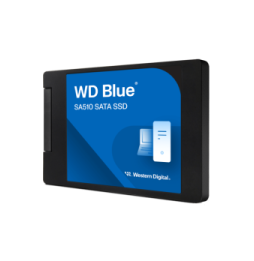 Western Digital Disque SSD SATA WD Blue SA510 au format 2,5"/7 mm (boîtier) - 2 To
