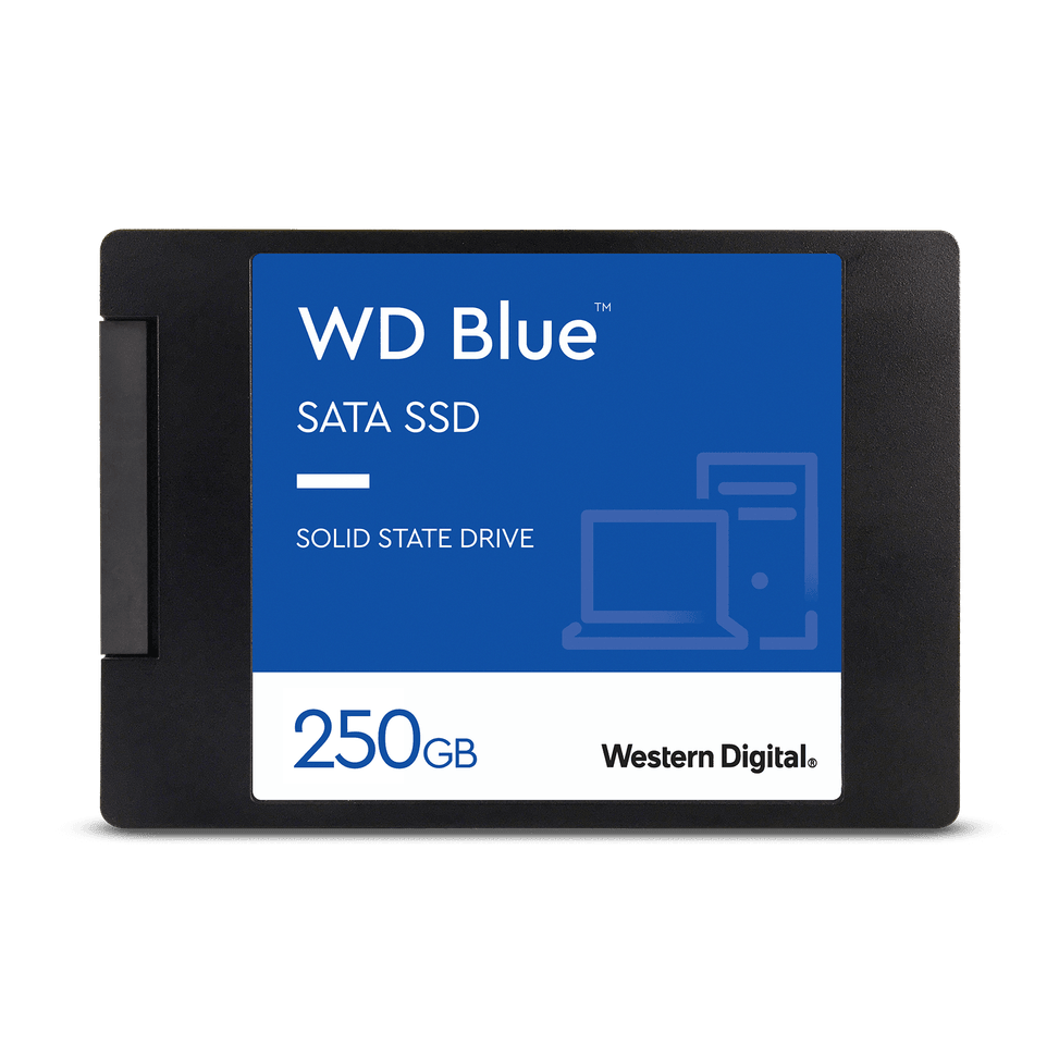 Western Digital Disques SSD SATA WD Blue™ au format 2,5”/7 mm - 250 Go — image 1