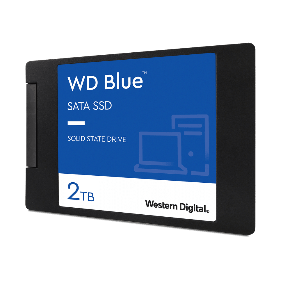 Western Digital Disques SSD SATA WD Blue™ au format 2,5”/7 mm - 2 To — image 2