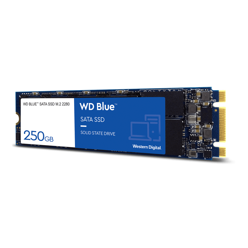 Western Digital Disque SSD SATA WD Blue™ M.2 2280 - 250 Go — image 2