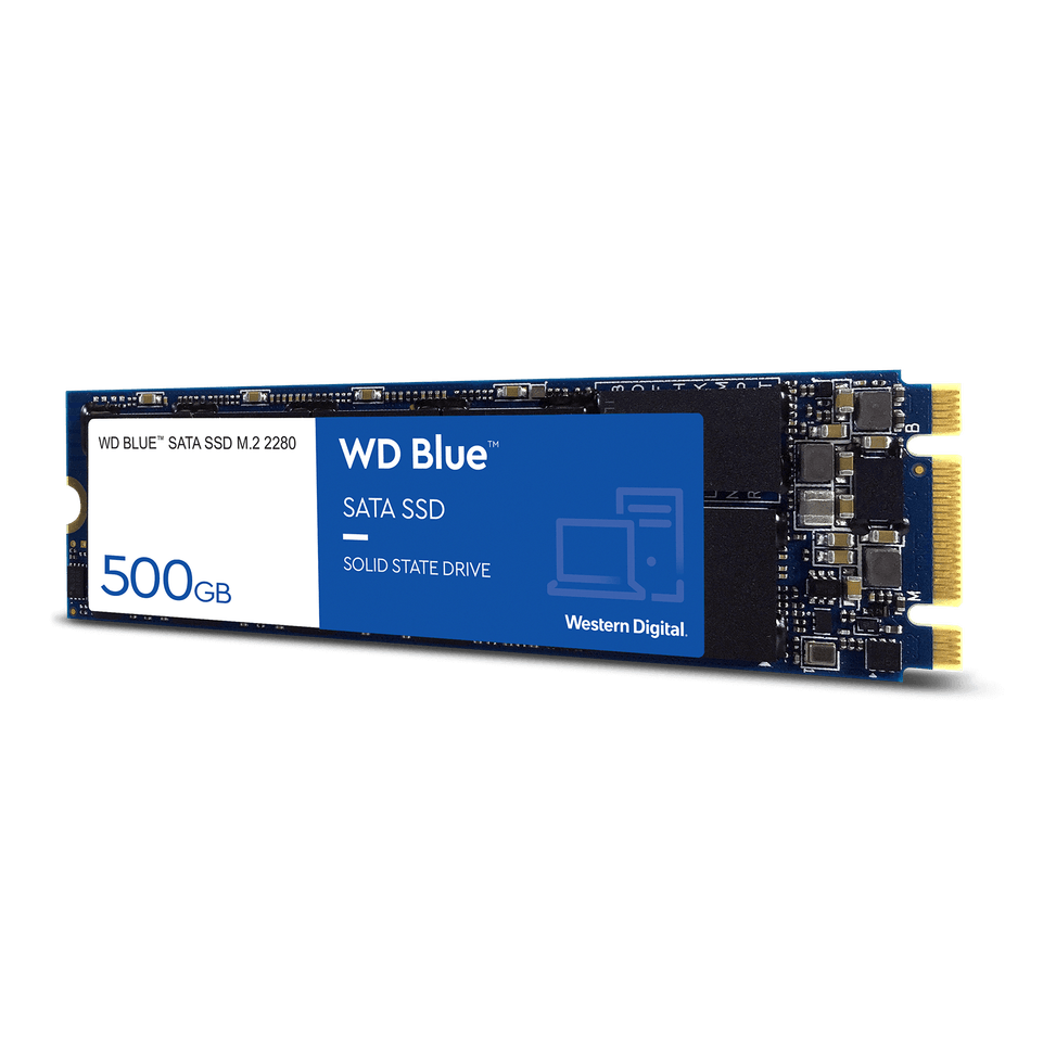 Western Digital Disque SSD SATA WD Blue™ M.2 2280 - 500 Go — image 2
