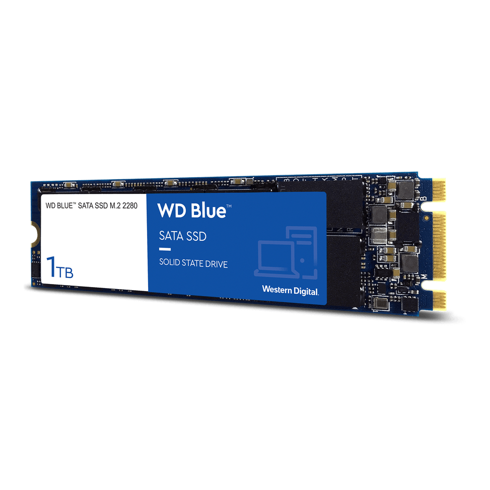 Western Digital Disque SSD SATA WD Blue™ M.2 2280 - 1 To — image 2