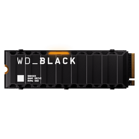 Western Digital WD_BLACK SN850X NVMe™ SSD - 4 To - Thermique : Avec dissipateur thermique