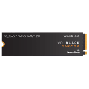 Western Digital WD_BLACK SN850X NVMe™ SSD - 8 To - Thermique : sans dissipateur thermique