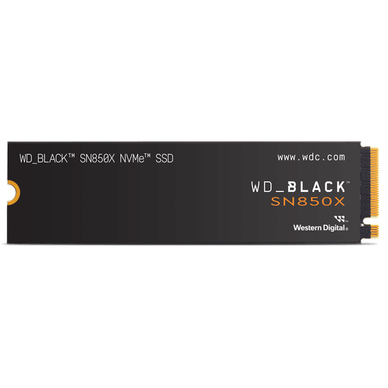 Western Digital WD_BLACK SN850X NVMe™ SSD - 8 To - Thermique : sans dissipateur thermique