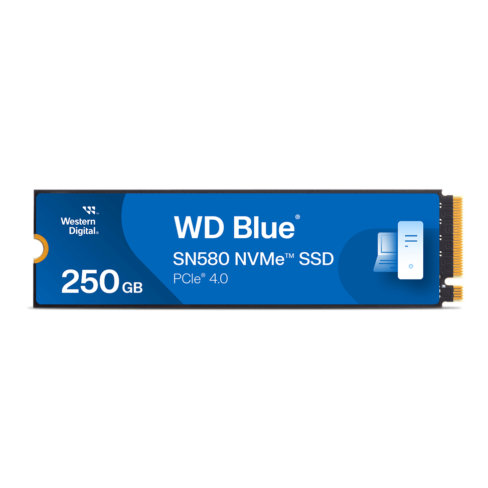 Western Digital Disque SSD WD Blue SN580 NVMe™ - 250 Go — image 1