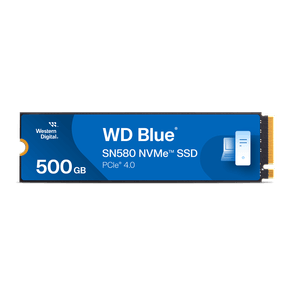 Western Digital Disque SSD WD Blue SN580 NVMe™ - 500 Go