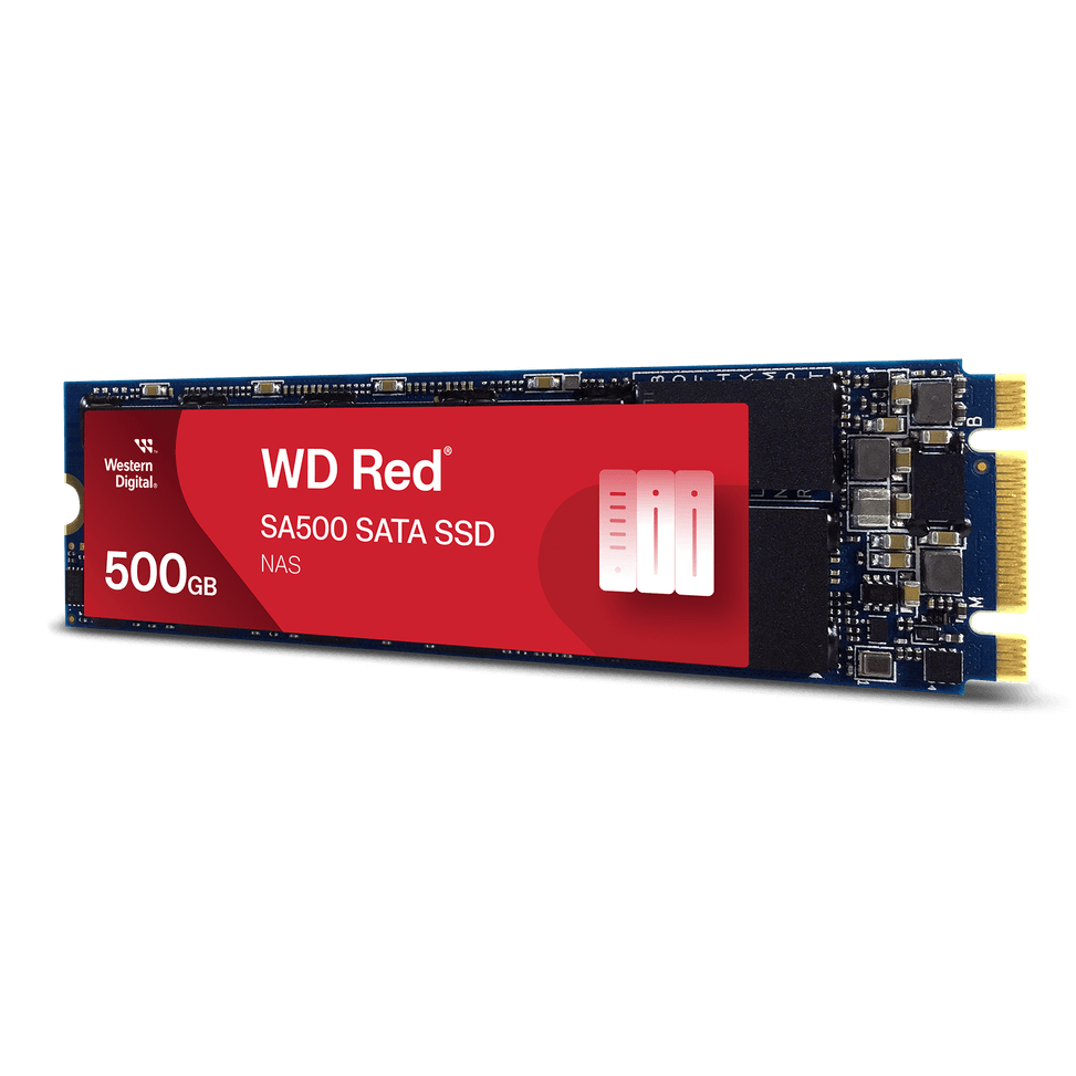 Western Digital Disque SSD SATA NAS SA500 WD Red™ au format M.2 2280 - 500 Go — image 2