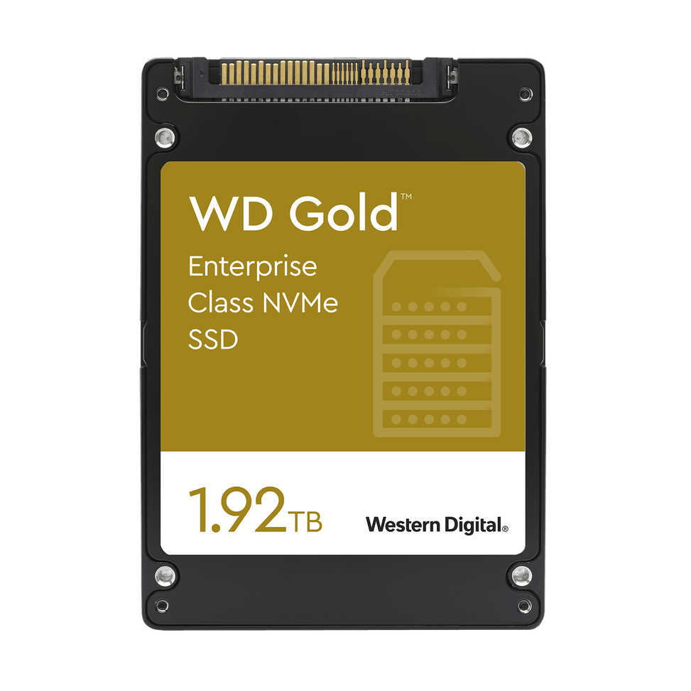 Western Digital Disque SSD NVMe™ WD Gold™ pour entreprises - 1,92 To — image 1