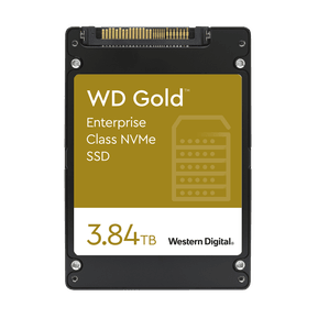 Western Digital Disque SSD NVMe™ WD Gold™ pour entreprises - 3,84 To