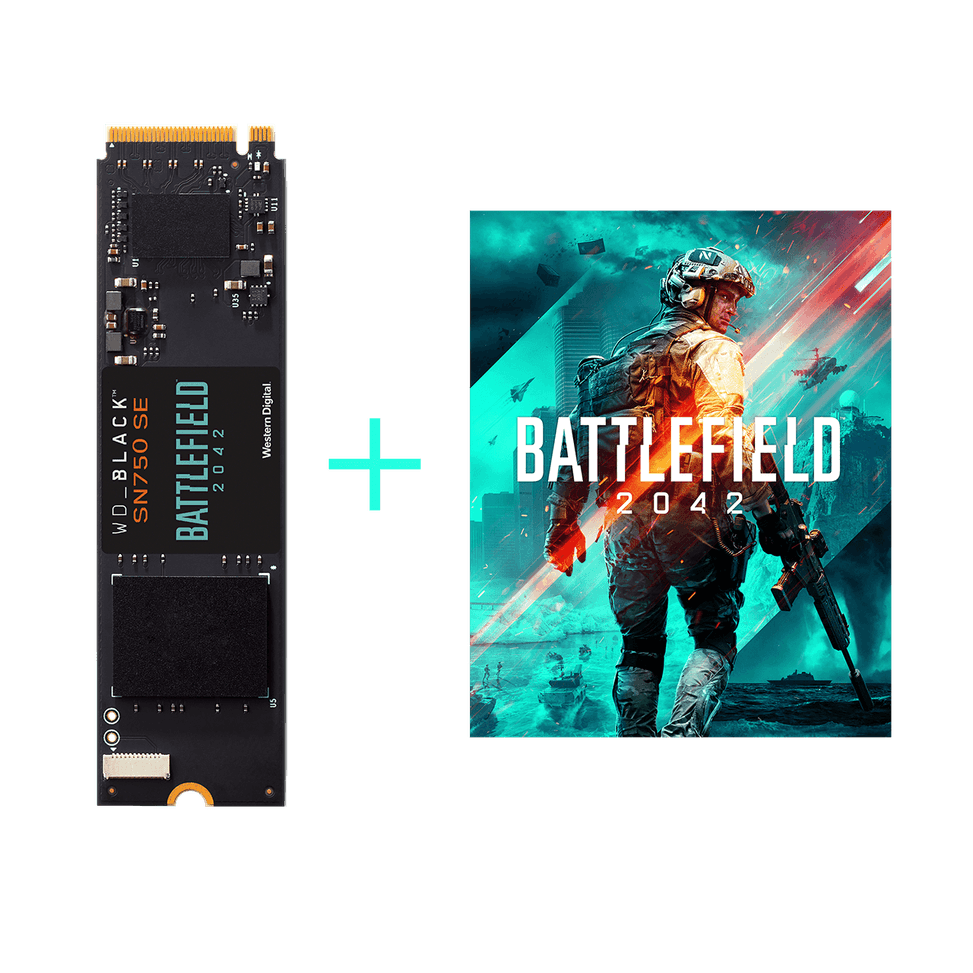 Western Digital WD_BLACK SN750 SE NVMe™ SSD Battlefield™ 2042 PC Game Code Bundle - 1 To — image 2