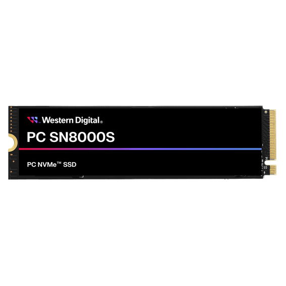 Western Digital Disque SSD NVMe PC SN8000S de Western Digital - Format : M.2 2280 - Sécurité : TCG Opal - 2048 Go