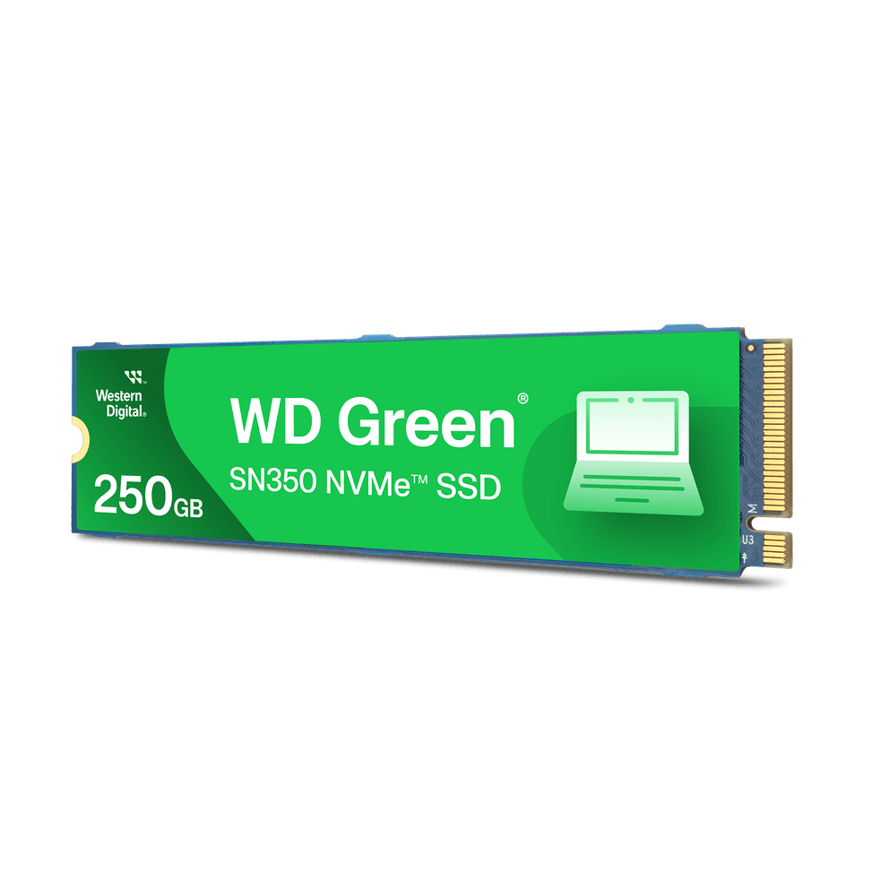 Western Digital Disque SSD NVMe™ WD Green™ SN350 - 250 Go — image 1