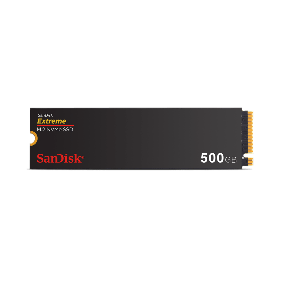 Disque interne SSD SanDisk Extreme M.2 NVMe PCIe Gen 4.0 - 500 Go — image 1