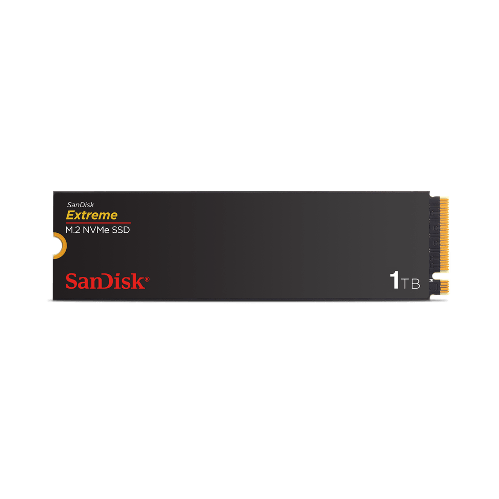 Disque interne SSD SanDisk Extreme M.2 NVMe PCIe Gen 4.0 - 1 To — image 1