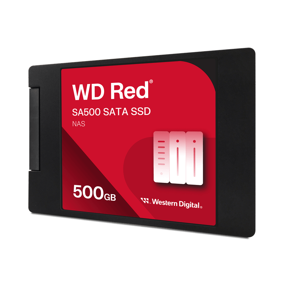 Western Digital Disque SSD SATA NAS SA500 WD Red™ au format 2,5"/7 mm - 500 Go — image 2