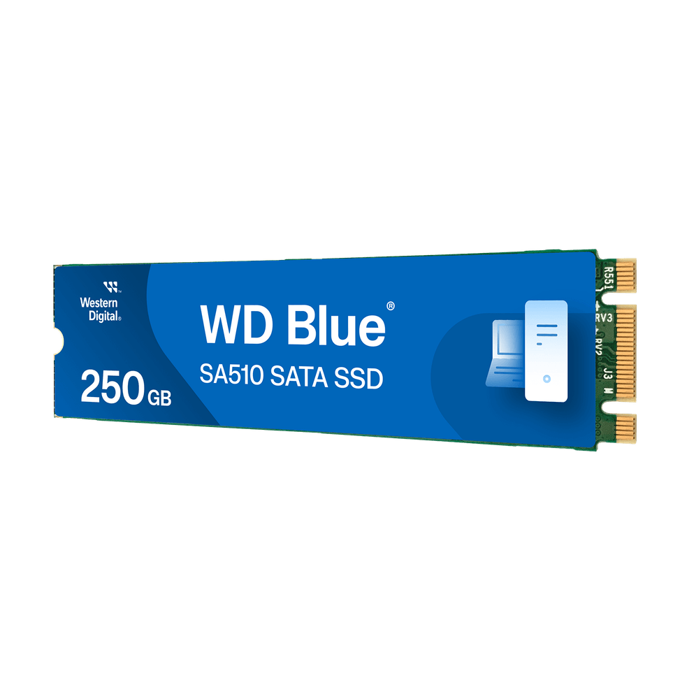 Western Digital Disque SSD SATA WD Blue SA510 au format M.2 2280 - 250 Go — image 2