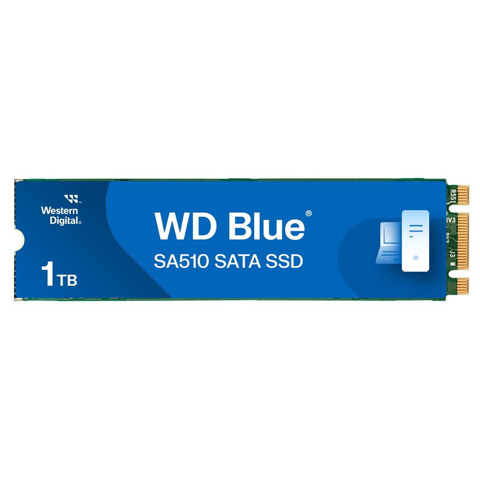 Western Digital Disque SSD SATA WD Blue SA510 au format M.2 2280 - 1 To — image 1