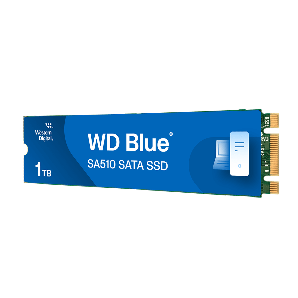 Western Digital Disque SSD SATA WD Blue SA510 au format M.2 2280 - 1 To — image 2