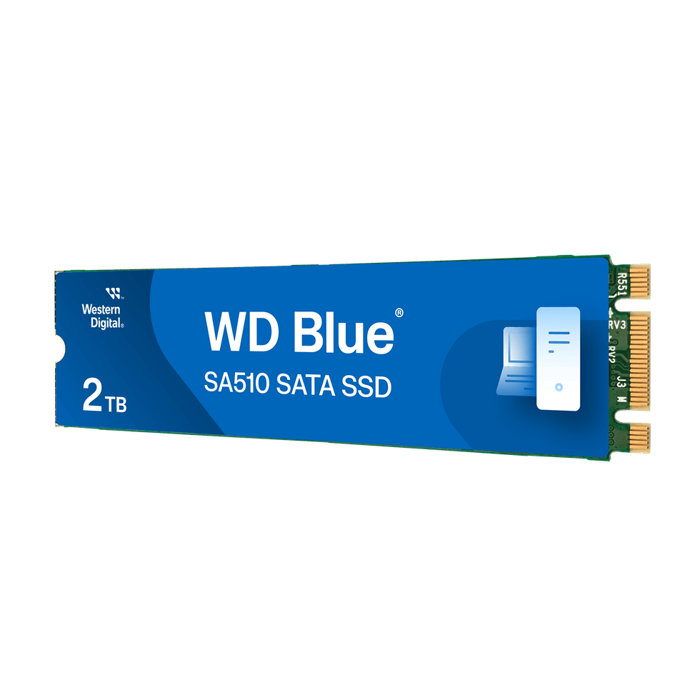 Western Digital Disque SSD SATA WD Blue SA510 au format M.2 2280 - 2 To — image 2