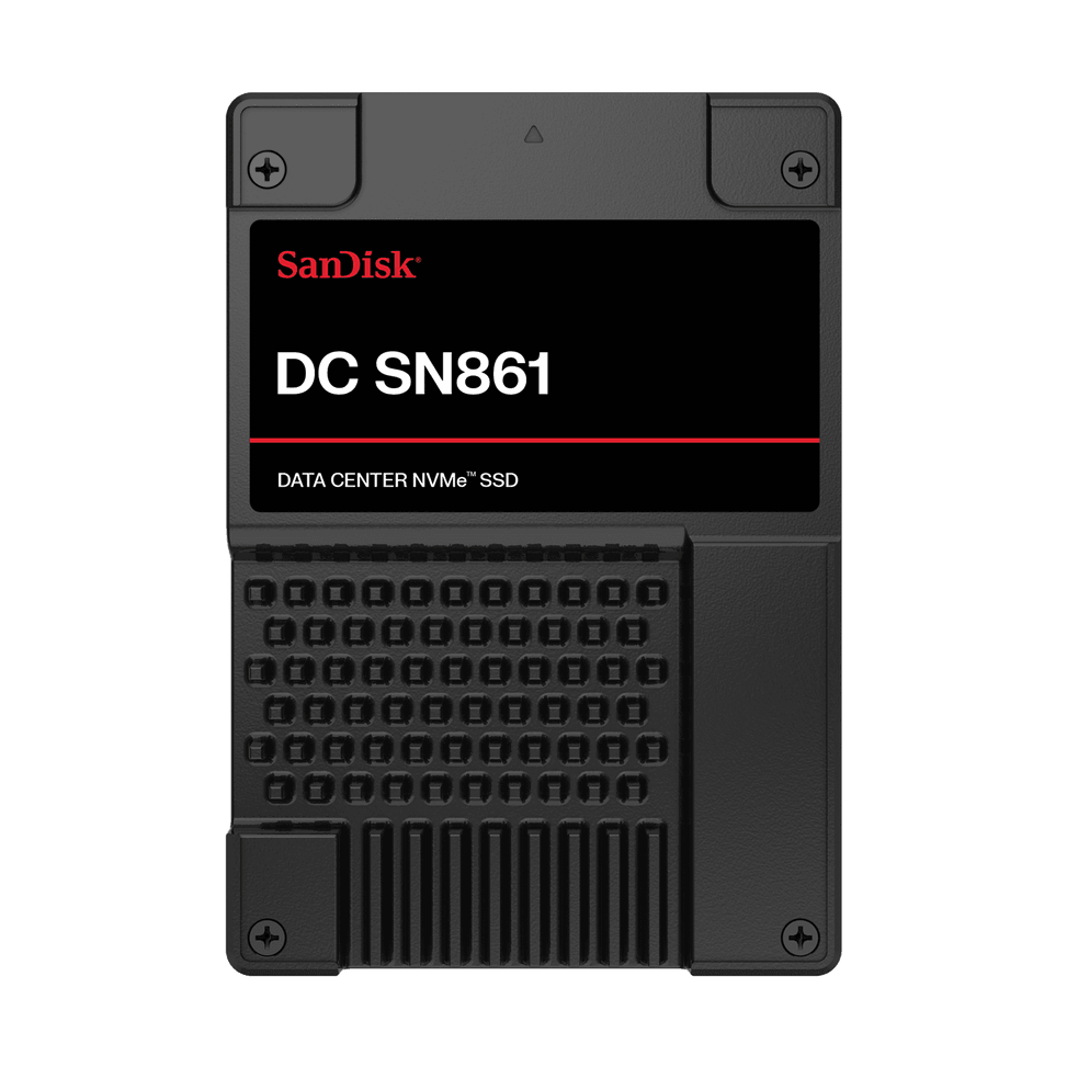 SanDisk DC SN861 NVMe SSD - 1,92 To - Sécurité : SE - Format : U.2 — image 2