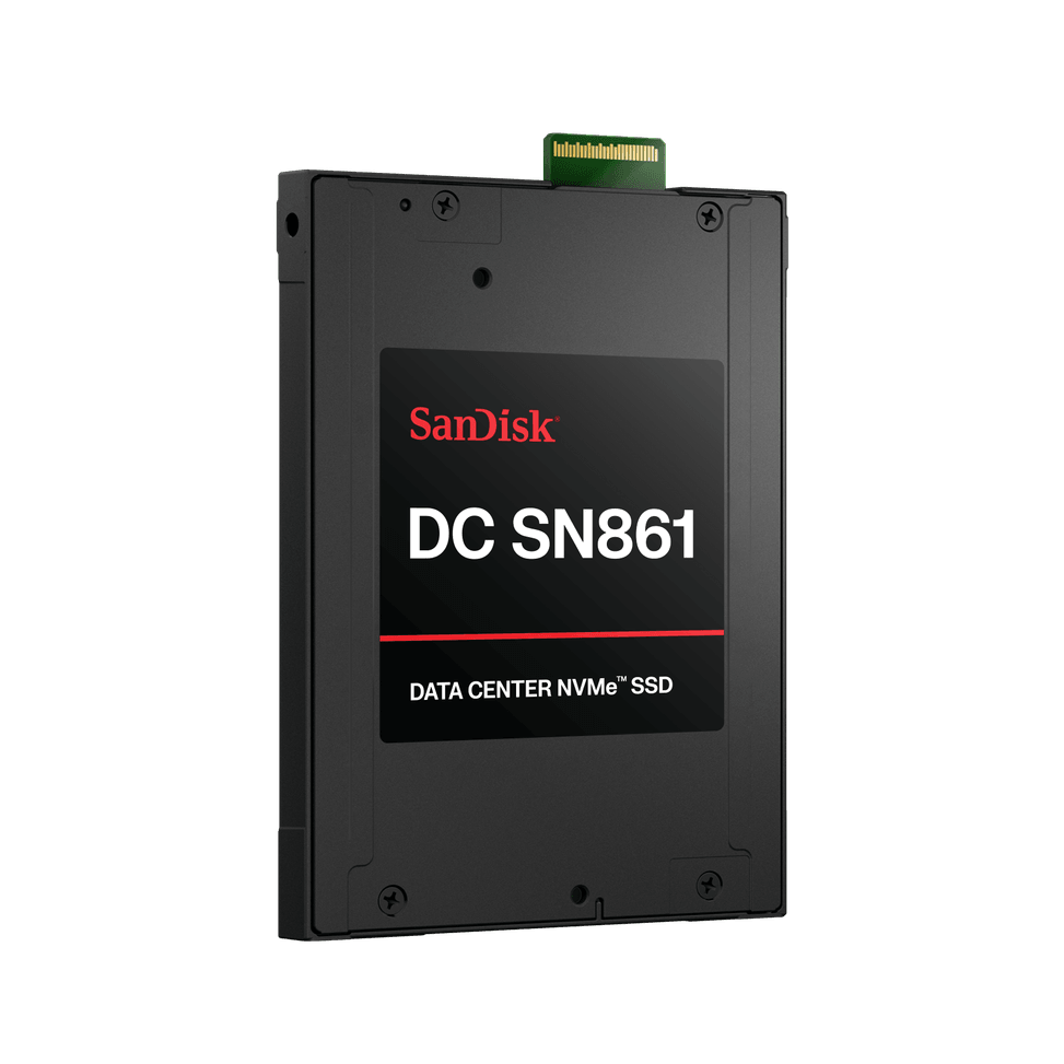 SanDisk DC SN861 NVMe SSD - 1,92 To - Sécurité : TCG Opal - Format : E3.S — image 3