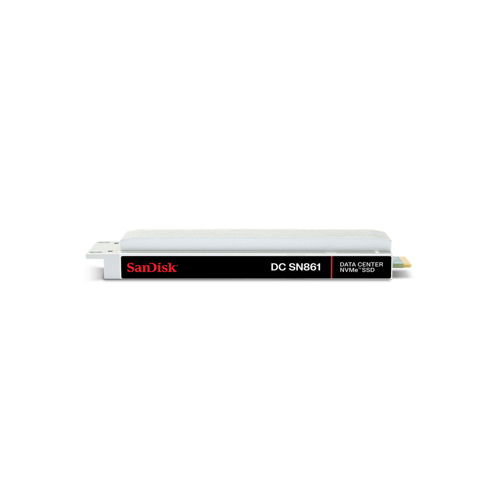 SanDisk DC SN861 NVMe SSD - 3,84 To - Sécurité : TCG Opal - Format : E1.S — image 2
