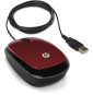 Souris filaire HP X1200 Flyer (rouge) - USB