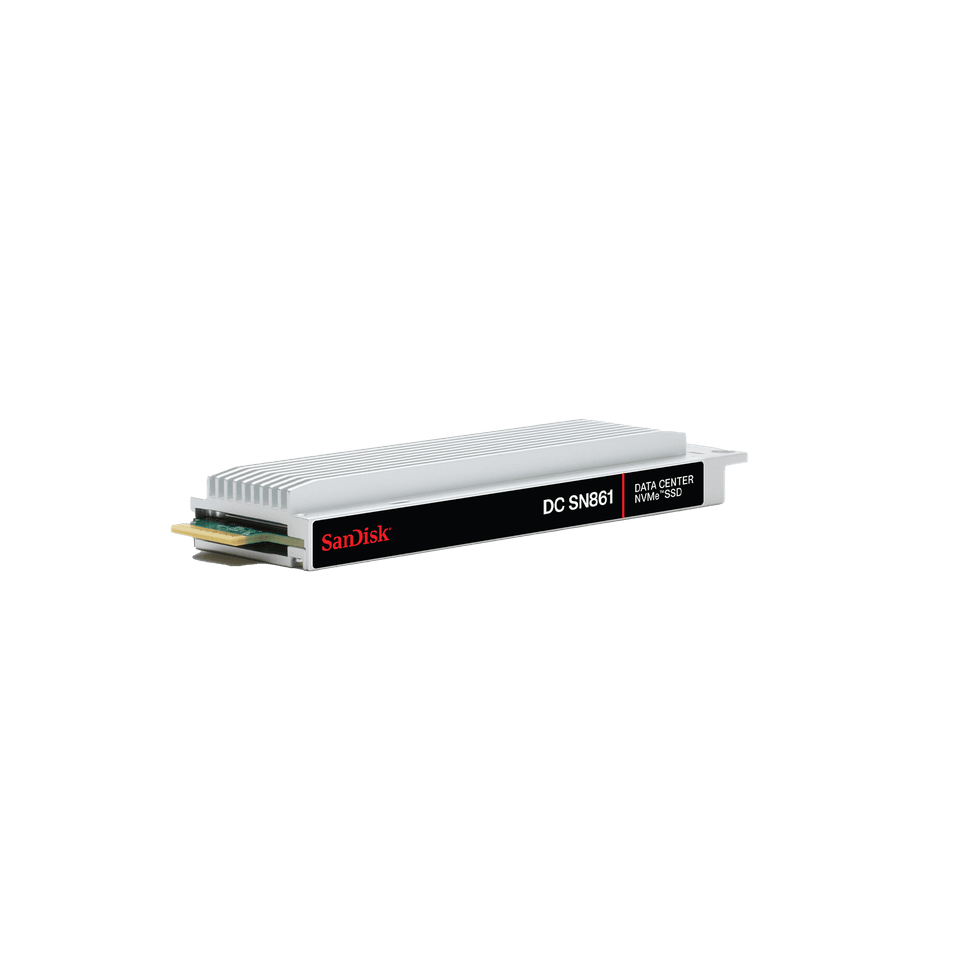 SanDisk DC SN861 NVMe SSD - 7,68 To - Sécurité : TCG Opal - Format : E1.S — image 3