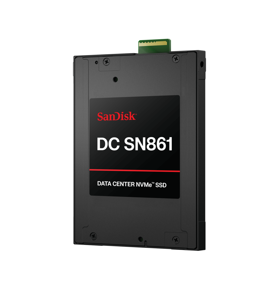 SanDisk DC SN861 NVMe SSD - 7,68 To - Sécurité : TCG Opal - Format : E3.S