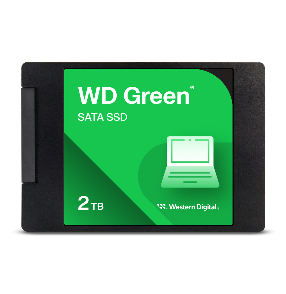 Western Digital Disque SSD SATA WD Green™ au format 2,5"/7 mm - 2 To