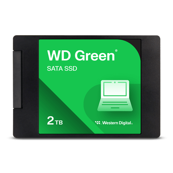 Western Digital Disque SSD SATA WD Green™ au format 2,5"/7 mm - 2 To