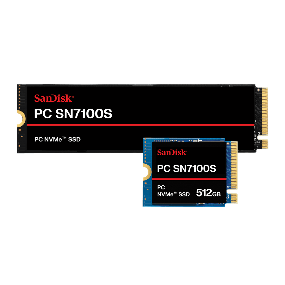 SanDisk PC SN7100S NVMe SSD - Format : M.2 2230 - 512 Go - Sécurité : TCG Pyrite — image 2