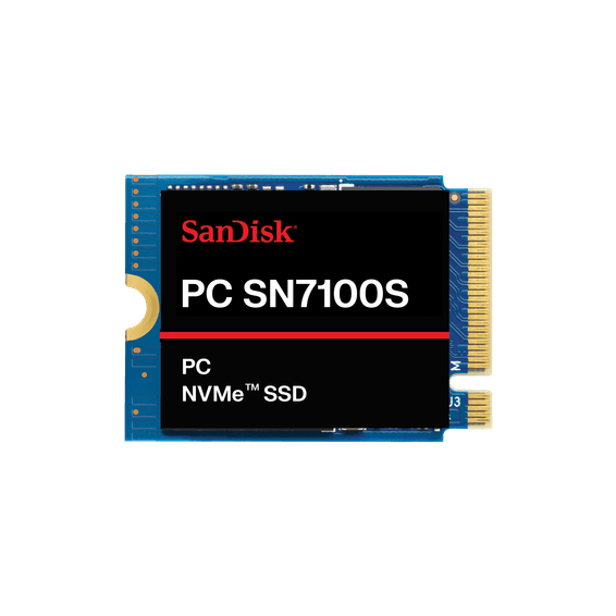 SanDisk PC SN7100S NVMe SSD - Format : M.2 2230 - 512 Go - Sécurité : TCG Opal