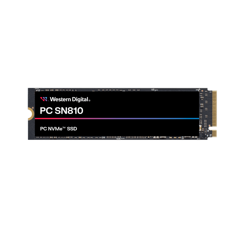 Disque SSD NVMe PC SN810 de Western Digital - 512 Go - Sécurité : TCG Opal SSC 2.01 — image 1