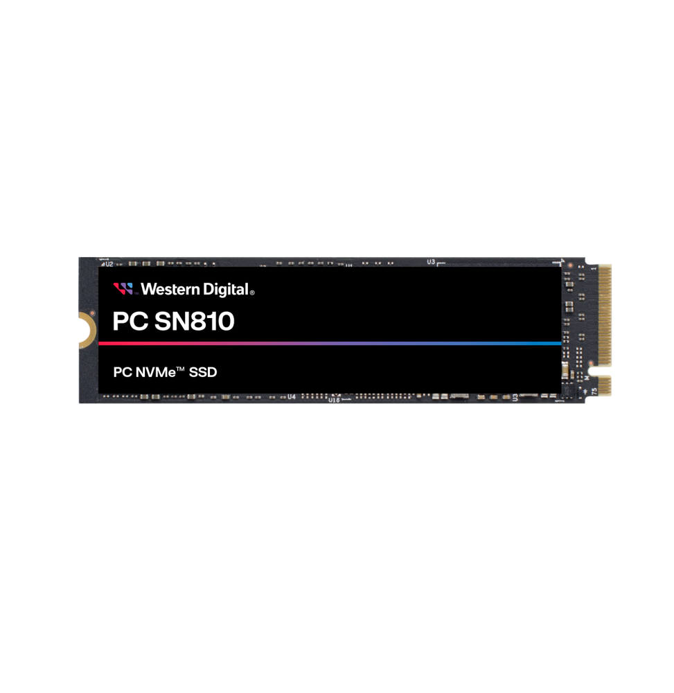 Disque SSD NVMe PC SN810 de Western Digital - 2 To - Sécurité : TCG Opal SSC 2.01