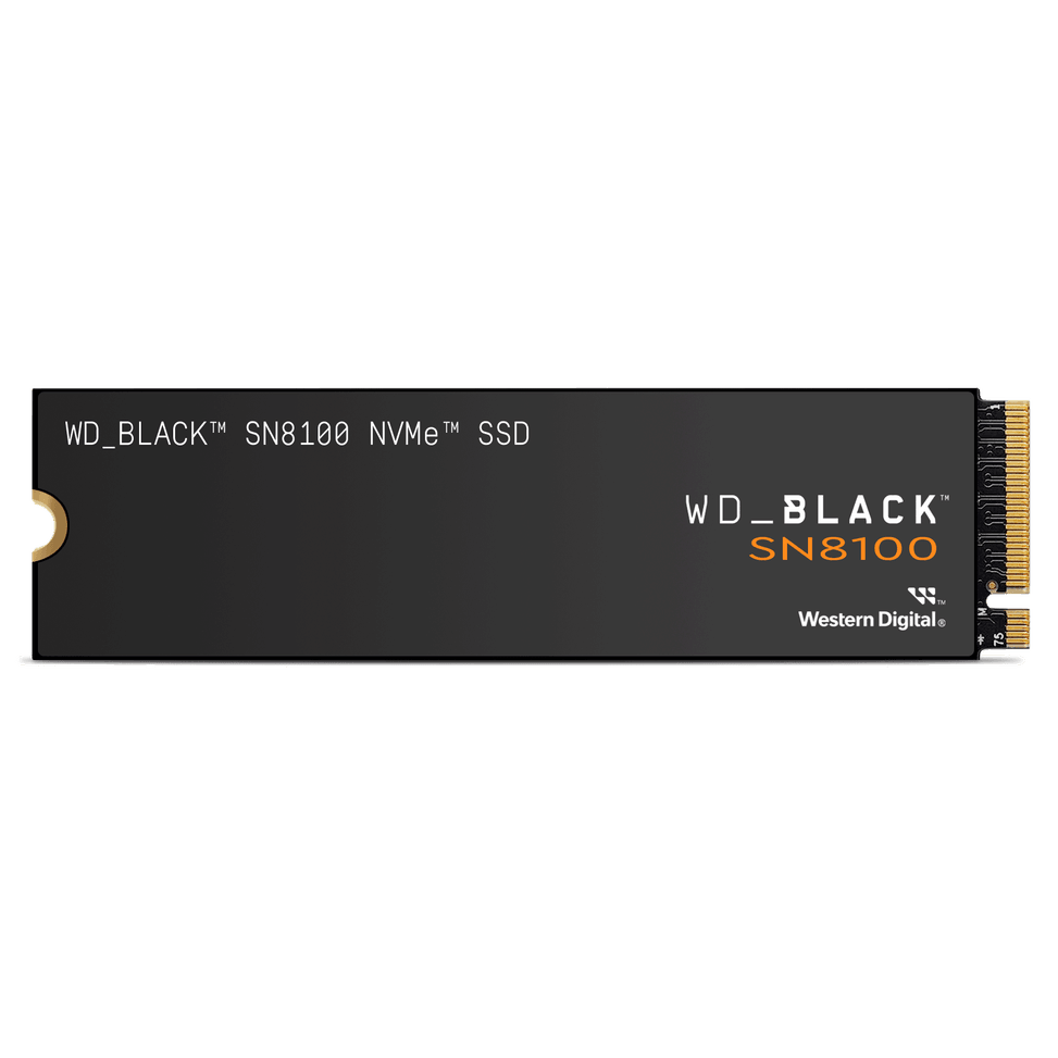 Western Digital Disque SSD WD_BLACK SN8100 NVMe - 2 To - Thermique : sans dissipateur thermique — image 1