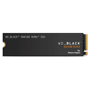 Western Digital Disque SSD WD_BLACK SN8100 NVMe - 2 To - Thermique : sans dissipateur thermique