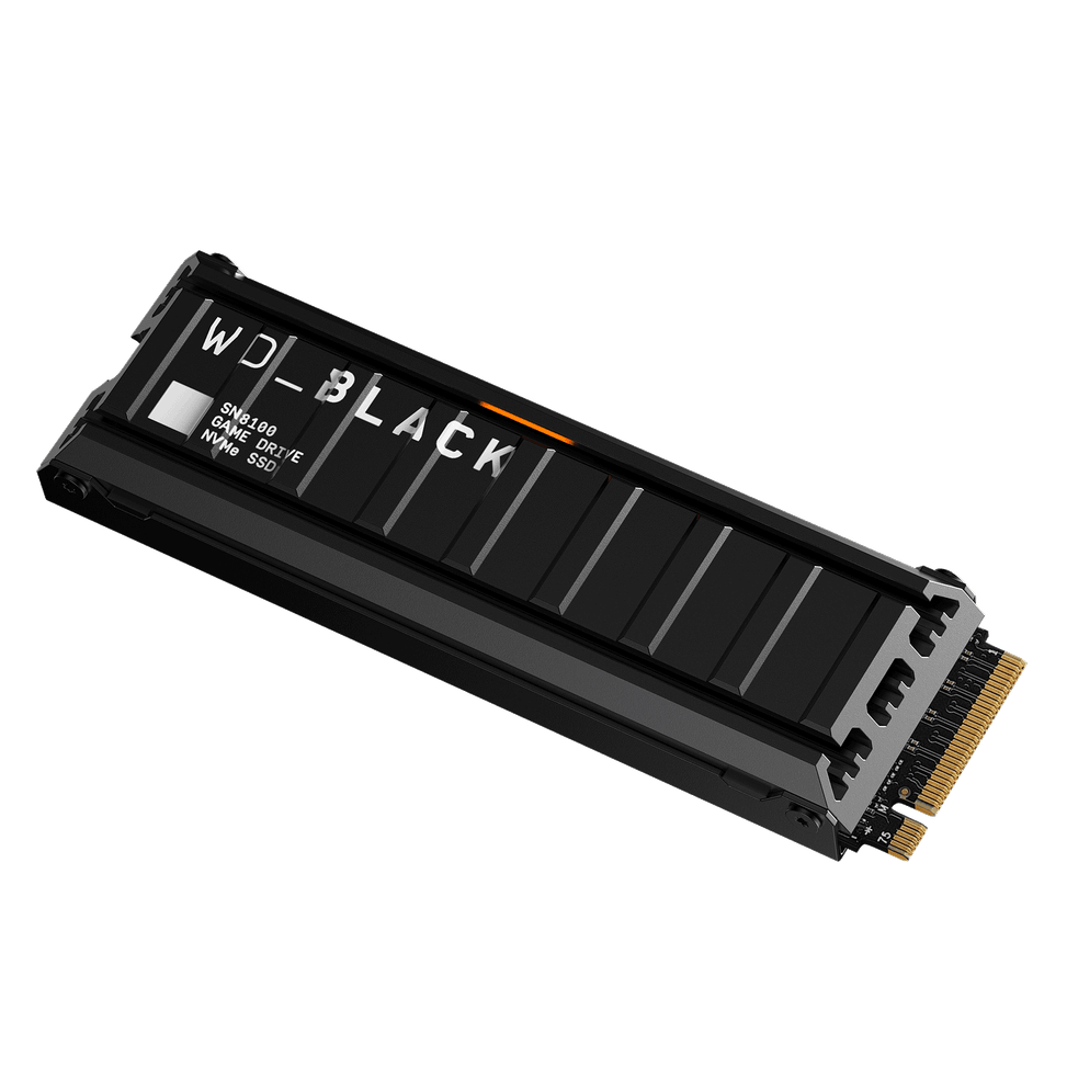 Western Digital Disque SSD WD_BLACK SN8100 NVMe - 2 To - Thermique : Avec dissipateur thermique — image 2