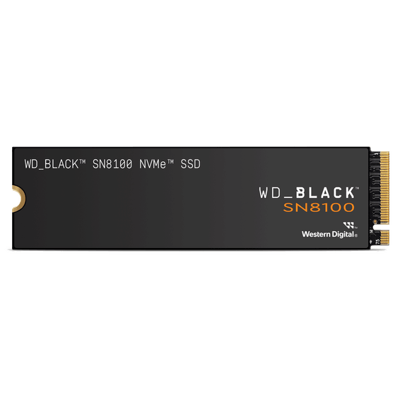 Western Digital Disque SSD WD_BLACK SN8100 NVMe - 4 To - Thermique : sans dissipateur thermique