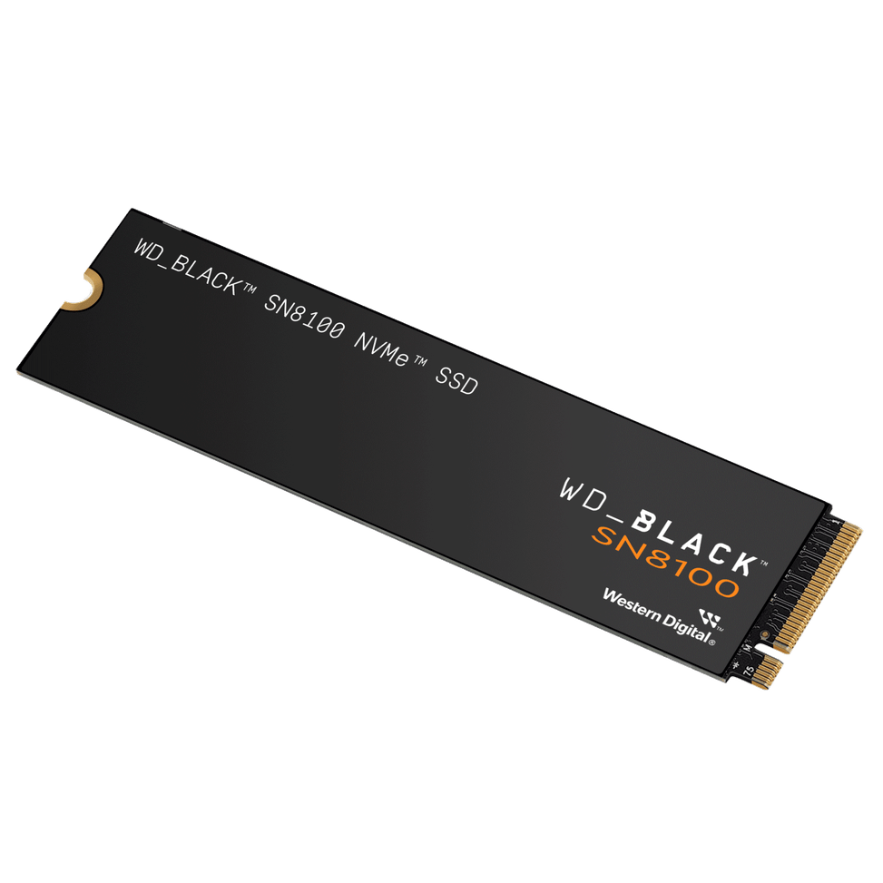 Western Digital Disque SSD WD_BLACK SN8100 NVMe - 4 To - Thermique : sans dissipateur thermique — image 2