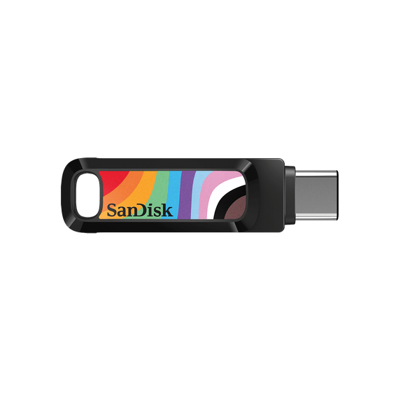 SanDisk Ultra Dual Drive Go USB Type-C, Pride Edition - 128 Go