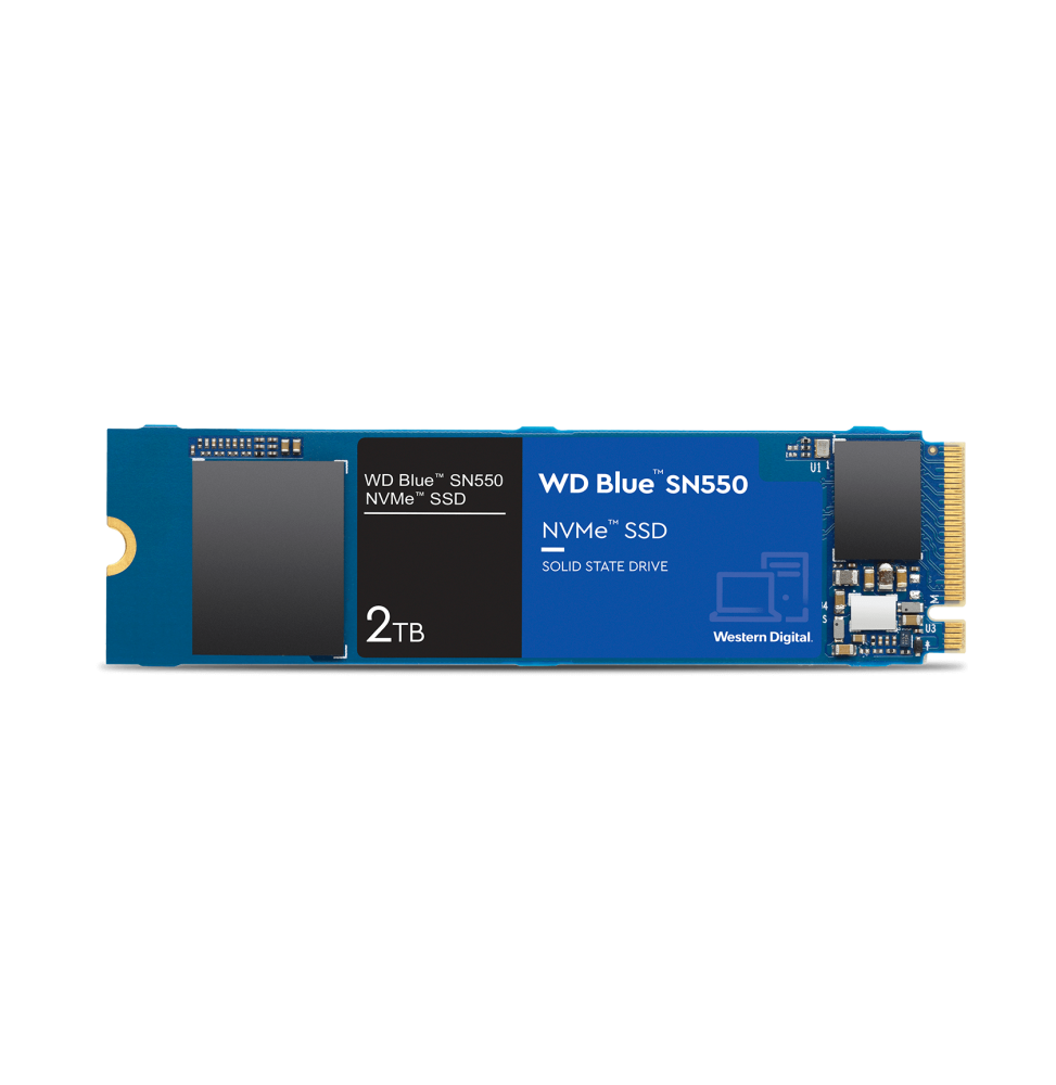 Western Digital WD Blue SN550 NVMe SSD - (Recertified) - 2 To