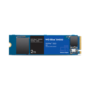 Western Digital WD Blue SN550 NVMe SSD - (Recertified) - 2 To