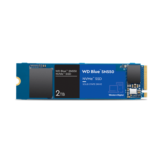 Western Digital WD Blue SN550 NVMe SSD - (Recertified) - 2 To