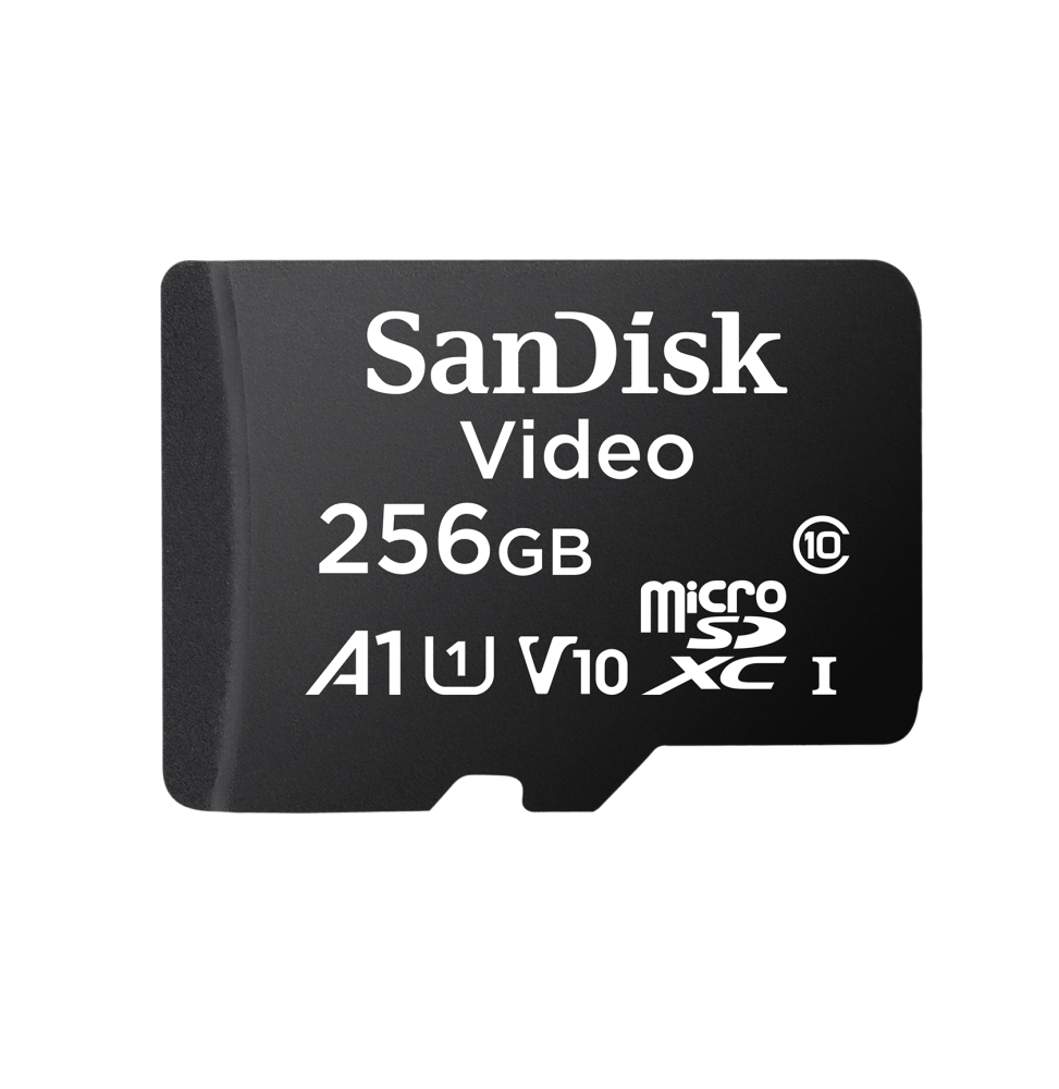 Carte microSD SanDisk Video VD QD131 - 256 Go