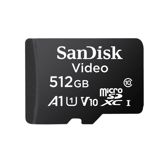 Carte microSD SanDisk Video VD QD131 - 512 Go