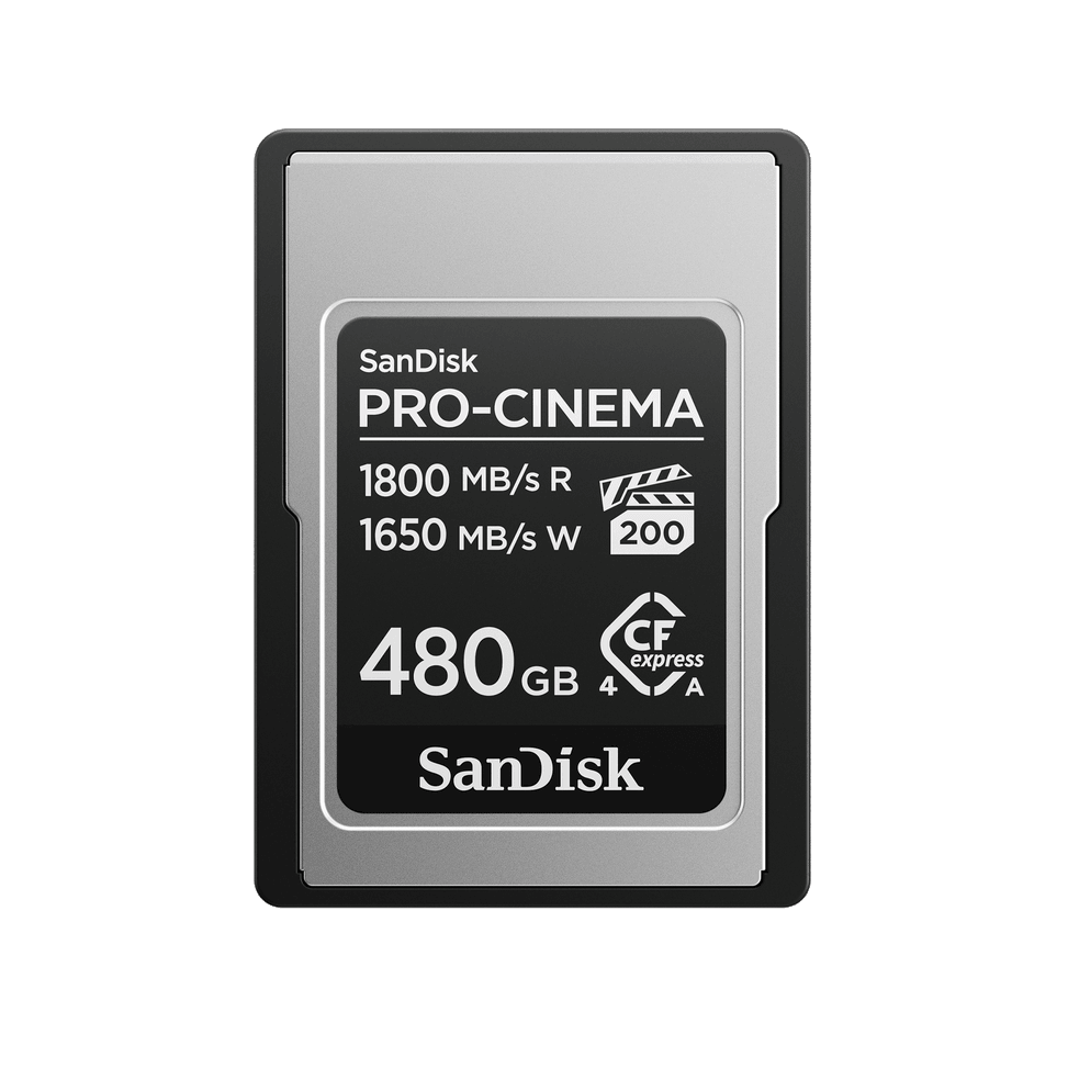 Carte SanDisk CFexpress™ PRO-CINEMA Type A - 480 Go — image 1