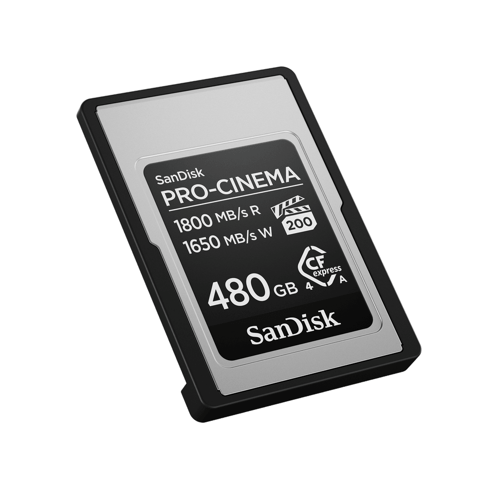 Carte SanDisk CFexpress™ PRO-CINEMA Type A - 480 Go — image 2