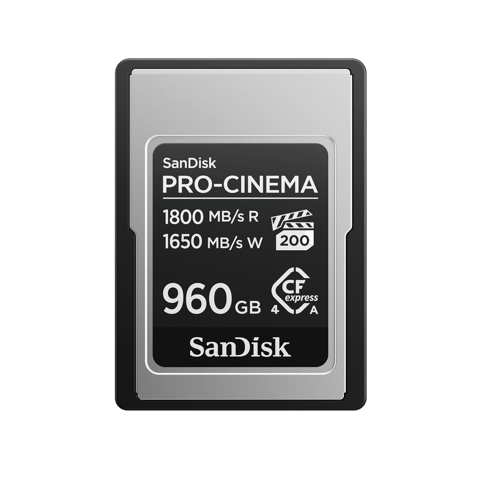 Carte SanDisk CFexpress™ PRO-CINEMA Type A - 960 Go — image 1